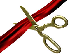 ribbon cutting scissors
